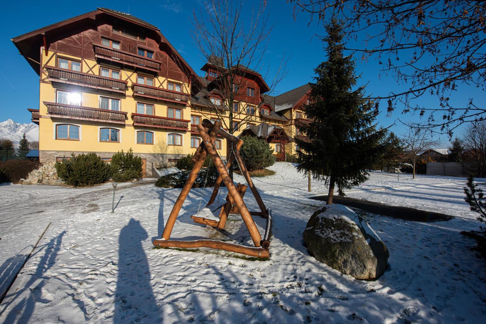Apartmany Sileas Vel'ka Lomnica Exterior foto